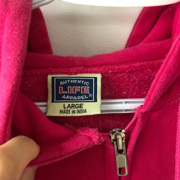 Vintage pink Boston hoodie - Picture 4 of 8